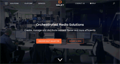 Desktop Screenshot of dalet.com